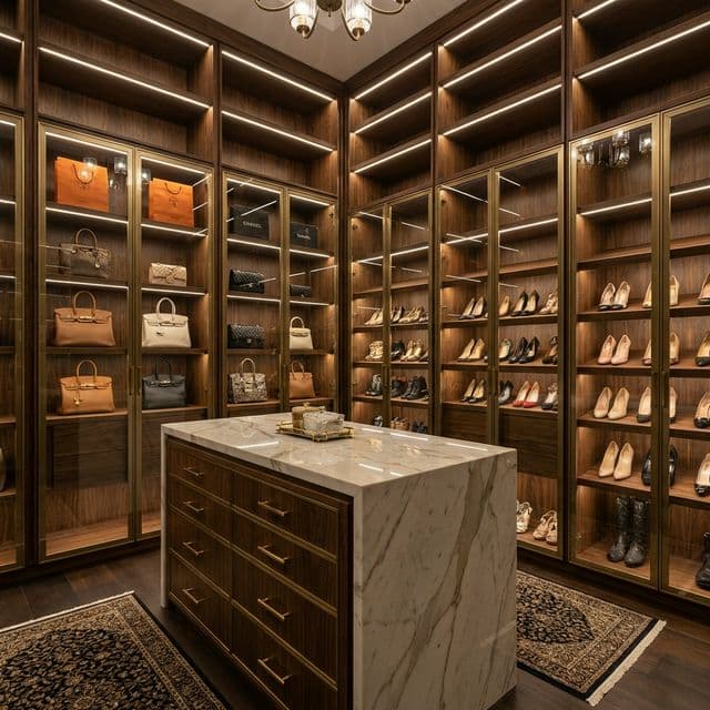 Walk-in Wardrobe in Downtown Dubai